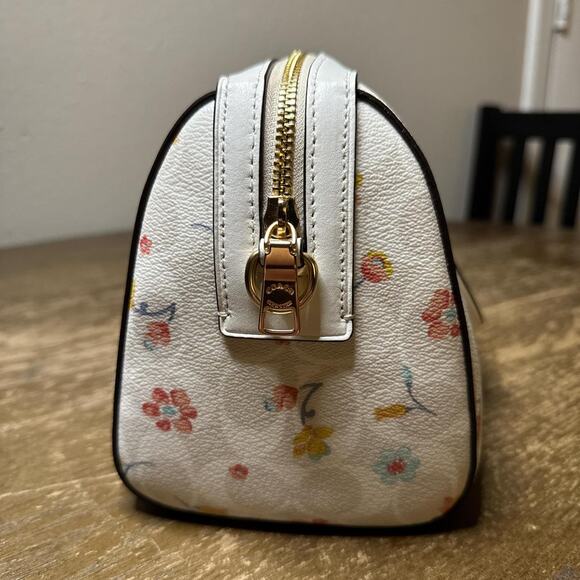 Coach mystic floral rowan satchel - Picture 2 of 8